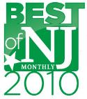 NJ Monthly Magazine 'Best of NJ 2010'